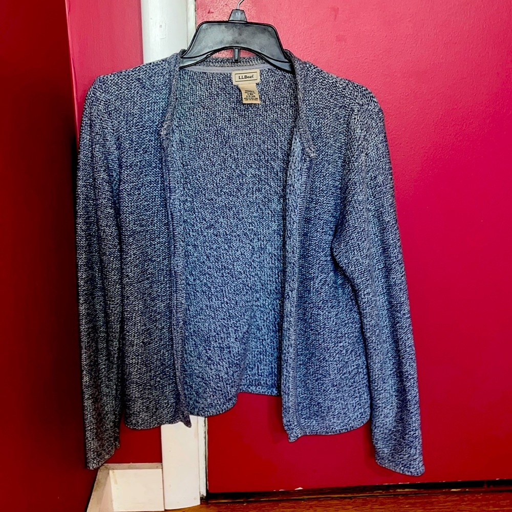 LL Bean Women’s 100% Cotton Button Up Sweater